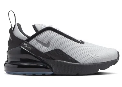 Pre-owned Nike Air Max 270 Se Metallic Cool Grey Sneakers In Photon Dust/black/pure Platinum