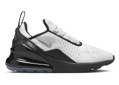 Pre-owned Nike Air Max 270 Se Metallic Cool Grey Sneakers In Photon Dust/black/pure Platinum