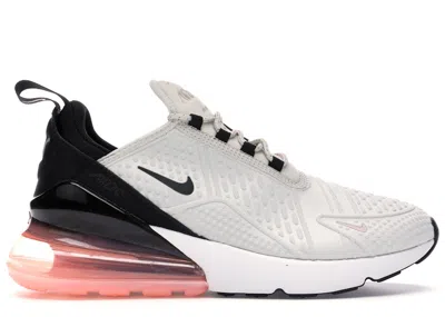 Pre-owned Nike Air Max 270 Se (women's) Sneakers In Light Bone/storm Pink/summit White