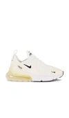 Nike Air Max 270 Sneaker In Sail  Black  Coconut Milk  & Pale Ivory