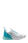 Nike Air Max 270 Sneaker In White/dusty Cactus/black/dusty Cactus