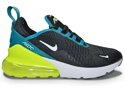 Pre-owned Nike Air Max 270 Sneakers In Black/bright Spruce/barely Volt In Multi