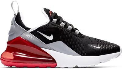 Pre-owned Nike Air Max 270 Sneakers In Black/ember Glow/wolf Grey