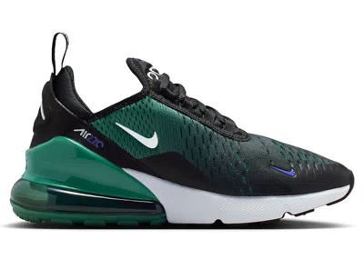 Pre-owned Nike Air Max 270 Sneakers In Black/evergreen Aura/deep Night