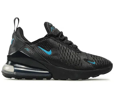 Pre-owned Nike Air Max 270 Sneakers In Black/imperial Blue/dark Grey In Multi