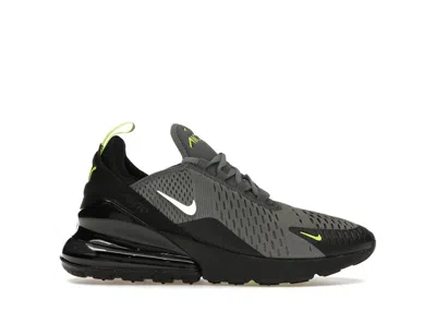 Pre-owned Nike Air Max 270 Sneakers In Iron Grey/black/volt