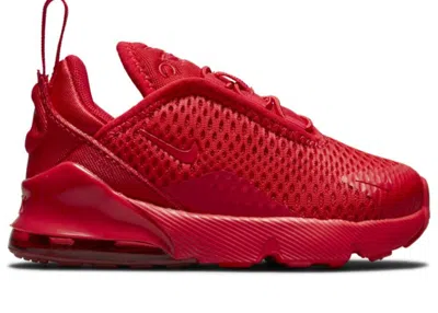 Pre-owned Nike Air Max 270 Sneakers In University Red/black