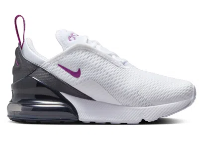 Pre-owned Nike Air Max 270 Sneakers In White/anthracite/hot Fuchsia In Multi