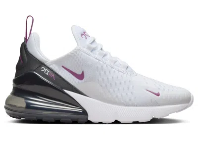 Pre-owned Nike Air Max 270 Sneakers In White/anthracite/hot Fuchsia In Multi