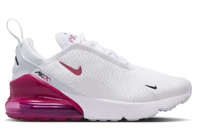 Pre-owned Nike Air Max 270 Sneakers In White/black/sweet Beet