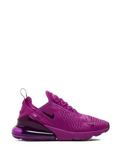 Nike Air Max 270 Ah6789-501 Purple Lace Up Lifestyle Shoes Rhs6979 In Multi