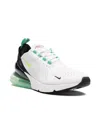 Nike Air Max 270 Sneakers In White/volt Black-laser Blue