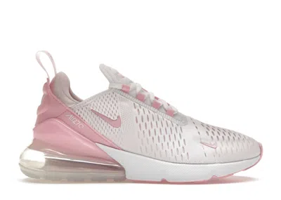 Pre-owned Nike Air Max 270 Soft Pink (women's) Sneakers In White/pearl Pink/football Grey