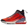 Nike Blue And Red Ispa Air Max 270 High Top Sneakers In Red