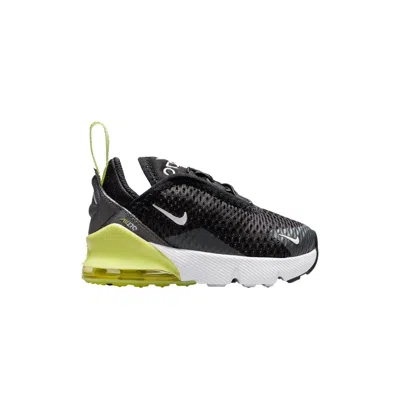 Pre-owned Nike Air Max 270 Td 'black Light Lemon Twist' | Infant Size 7