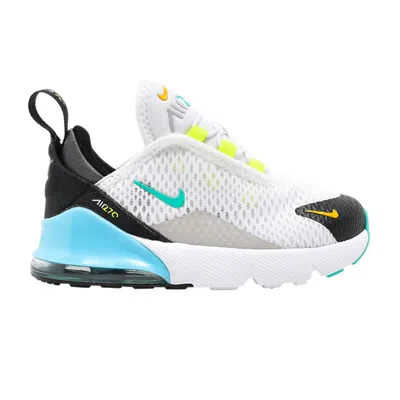 Pre-owned Nike Air Max 270 Td 'white Hyper Jade' | Infant Size 4