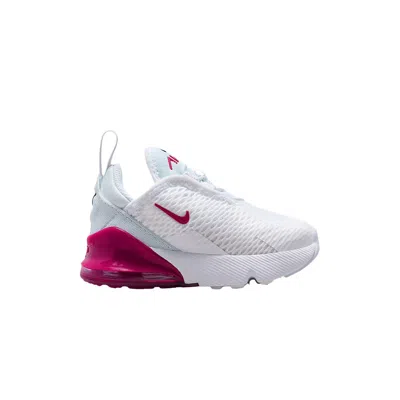 Pre-owned Nike Air Max 270 Td 'white Sweet Beet' | Infant Size 4
