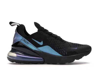 Pre-owned Nike Air Max 270 Throwback Future (women's) Sneakers In Black/laser Fuchsia/regency Purple