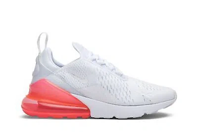 Pre-owned Nike Air Max 270 'white Hot Punch' Ah8050-103 In White/hot Punch