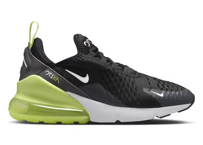 Pre-owned Nike Air Max 270 White Sneakers In Light Lemon Twist/black/anthracite In Multi