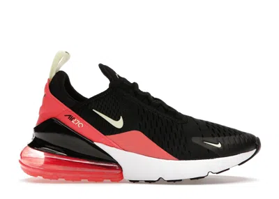 Pre-owned Nike Air Max 270 (women's) Sneakers In Black/magic Ember/pink Salt