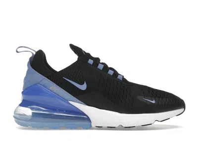 Pre-owned Nike Air Max 270 (women's) Sneakers In Black/metallic Silver/royal Pulse