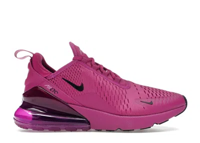Pre-owned Nike Air Max 270 (women's) Sneakers In Hot Fuchsia/beyond Pink/black