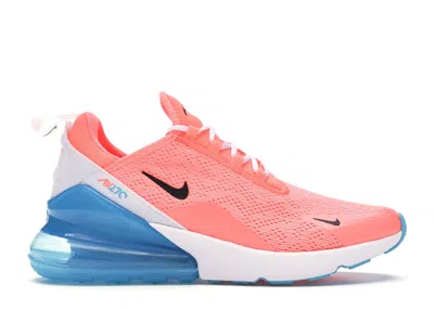 Pre-owned Nike Air Max 270 (women's) Sneakers In Lava Glow/black/white