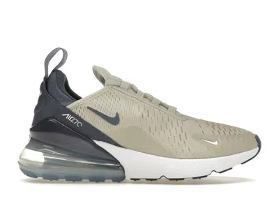 Pre-owned Nike Air Max 270 (women's) Sneakers In Light Bone/diffused Blue/white In Multi