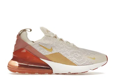 Pre-owned Nike Air Max 270 (women's) Sneakers In Light Cream/terra Blush/dusty Peach In Multi