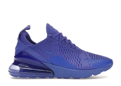 Pre-owned Nike Air Max 270 (women's) Sneakers In Light Ultramarine/white/black In Multi