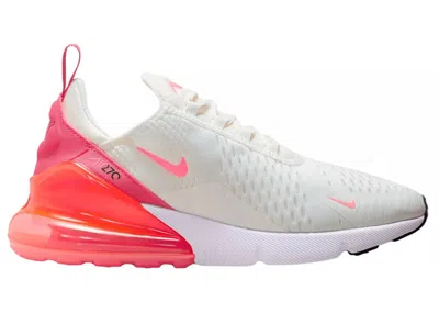 Pre-owned Nike Air Max 270 (women's) Sneakers In Sail/aster Pink/white