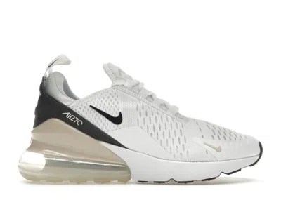 Pre-owned Nike Air Max 270 (women's) Sneakers In White/velvet Brown/sanddrift