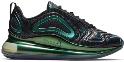 Pre-owned Nike Air Max 720 Throwback Future Sneakers In Black/anthracite/laser Fuchsia In Multi