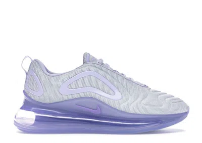 Pre-owned Nike Air Max 720 (women's) Sneakers In Pure Platinum/oxygen Purple