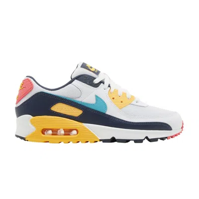 Pre-owned Nike Air Max 90 '90's Neon Pack' In White