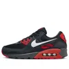 Nike Air Max 90 "black/red" Sneakers In Black