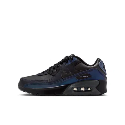 Nike Babies' Air Max 90 Big Kids' Shoes In Black
