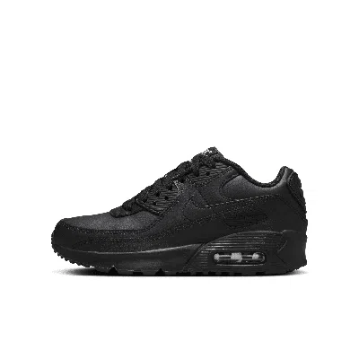 Nike Babies' Air Max 90 Big Kids' Shoes In Black