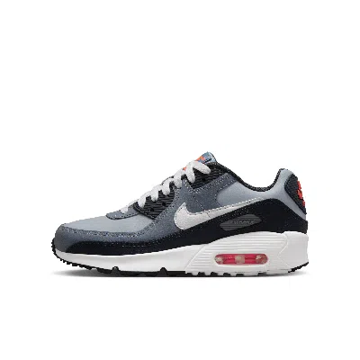 Nike Babies' Air Max 90 Big Kids' Shoes In Grey