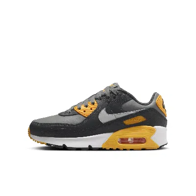 Nike Air Max 90 Big Kids' Shoes In Grey