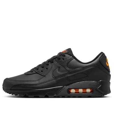 Nike Air Max 90 'black Safety Orange' In Multi