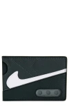 Nike Air Max 90 Card Case In Dark Smoke Grey/ Black/ White