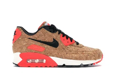 Pre-owned Nike Air Max 90 Cork (women's) Sneakers In Bronze/black/infrared