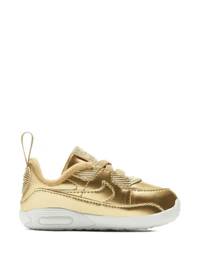 Nike Babies' Air Max 90 Crib Sneakers In Gold