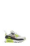 Nike Air Max 90 Easy-on Sneaker In White/ Khaki/ Cyber/ Dark Grey