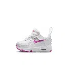 Nike Air Max 90 Easyon Baby/toddler Shoes In White