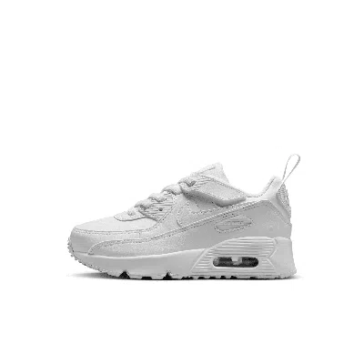 Nike Babies' Air Max 90 Easyon Little Kids' Shoes In White