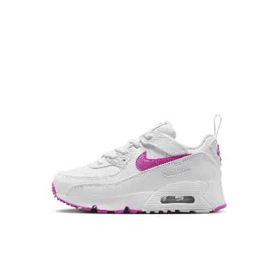Nike Air Max 90 Easyon Little Kids' Shoes In White