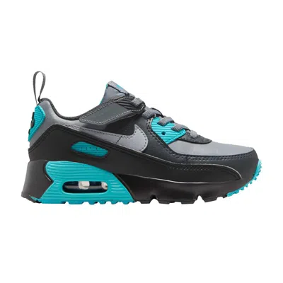 Pre-owned Nike Air Max 90 Easyon Ps 'cool Grey Dusty Cactus' | Black | Kid's Size 13